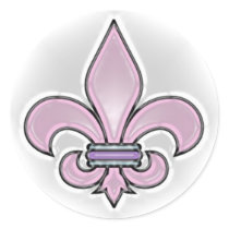 Fleur de Lis 1 sticker