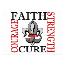 Fleur De Lis 3 Diabetes Post Cards