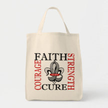 Fleur De Lis 3 Parkinson's Disease Tote Bags