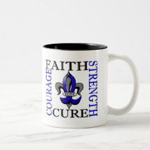 Fleur De Lis 3 Rheumatoid Arthritis Coffee Mugs