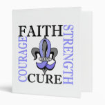 Fleur De Lis 3 Thyroid Disease 3 Ring Binders