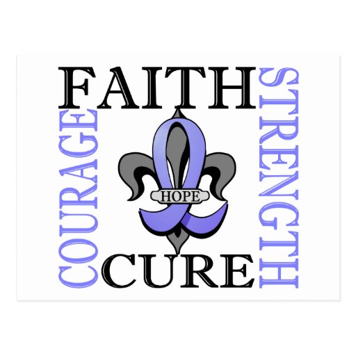 Fleur De Lis 3 Thyroid Disease Post Cards