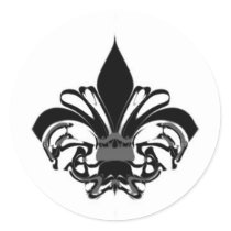 Fleur de Lis 4 sticker