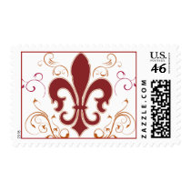 Fleur De Lis 5 postage