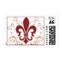 Fleur De Lis 5 stamp