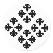 Fleur de Lis 7 sticker