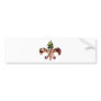 fleur-de-lis : Amazing Red Sparkle Design Bumper Stickers