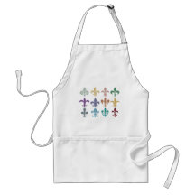 Fleur de Lis Apron
