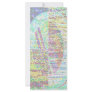 Fleur-de-Lis: Artistic Patterns by Naveen Custom Rack Cards