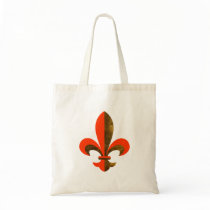 Fleur-de-lis. Canvas Bags