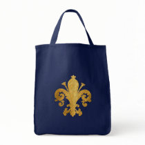 Fleur-de-lis. Canvas Bags