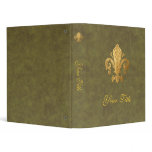 Fleur-de-lis binders