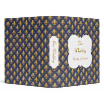 Fleur-de-lis 3 Ring Binders