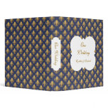Fleur-de-lis binders