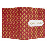 Fleur-de-lis binders