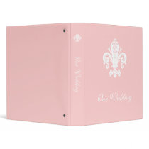 Fleur-de-lis 3 Ring Binders