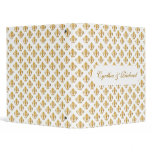 Fleur-de-lis binders