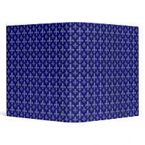 Fleur-de-lis 3 Ring Binders