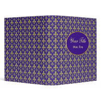 Fleur-de-lis Binders