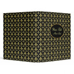 Fleur-de-lis binders