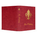 Fleur-de-lis binders