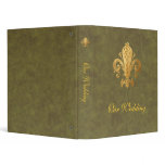 Fleur-de-lis binders