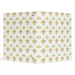 Fleur-de-lis binders