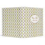 Fleur-de-lis binders
