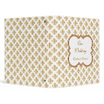 Fleur-de-lis binders