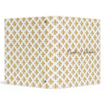Fleur-de-lis binders