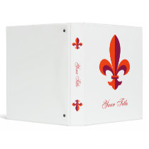 Fleur-de-lis binders by artmarx Fleur-de-lis binders