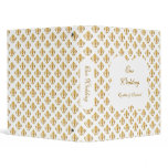 Fleur-de-lis binders