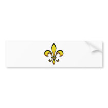 Fleur De Lis Bumper Stickers