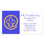 Fleur-de-lis Business Card Templates