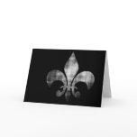 Fleur-de-lis Card