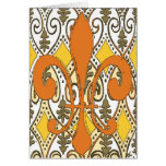 Fleur De Lis Greeting Card