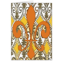 Fleur De Lis cards by figstreetstudio Fleur De Lis cards