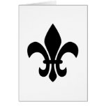 Fleur de Lis Card