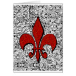 fleur de lis cards