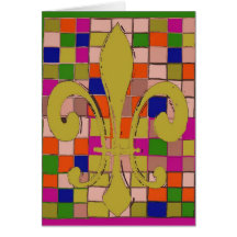 Fleur De Lis Cards
