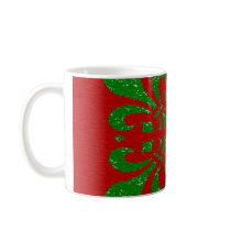 Fleur De Lis Christmas Mug