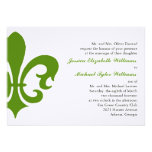 Fleur de Lis Custom Announcements