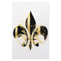 Fleur de Lis, customizable text stationery by Strange_Times Fleur de Lis, customizable text stationery