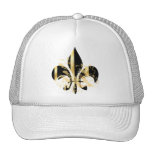 Fleur de Lis, customizable text Trucker Hat