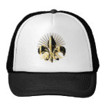 Fleur de Lis, customizable text Trucker Hat
