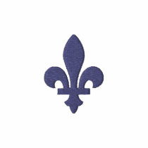 Fleur de Lis Embroidered Shirt embroidered shirts
