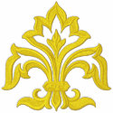 Fleur De Lis embroideredshirt