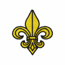 Fleur-de-lis embroidered shirts by ZazzleEmbroidery Fleur-de-lis embroidered shirts