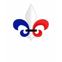 Fleur de lis France flag colours t-shirts by SoccerJersey Fleur de lis France flag colours t-shirts