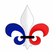 Fleur de lis France flag colours t-shirts by SoccerJersey Fleur de lis France flag colours t-shirts